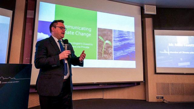 Kean Grad Spreads the Word About Climate Change at U.N. Forum